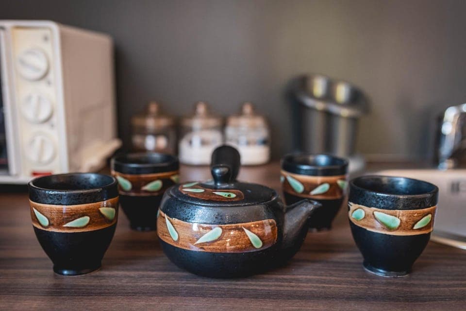 Kitchen or kitchenette, furniture