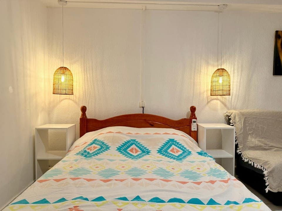 Bed, Night, Bedroom