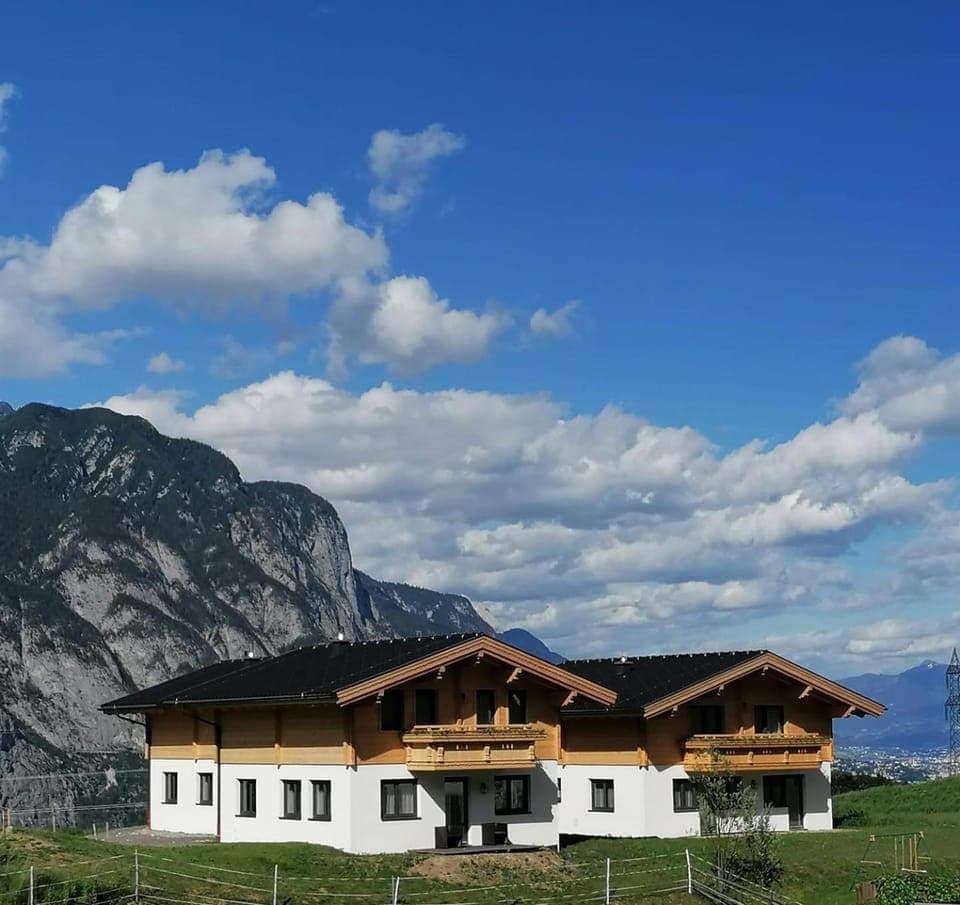 Property building, Natural landscape, Mountain view