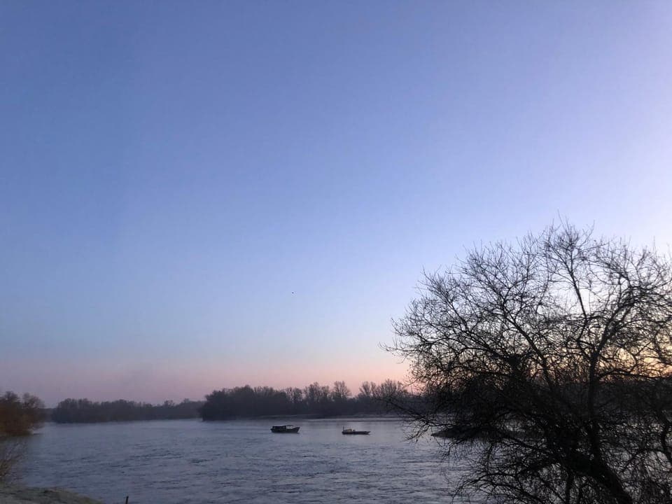 Day, Natural landscape, River view
