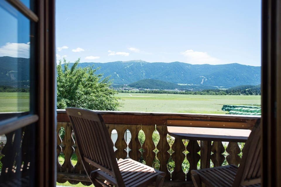 Garden view, Mountain view