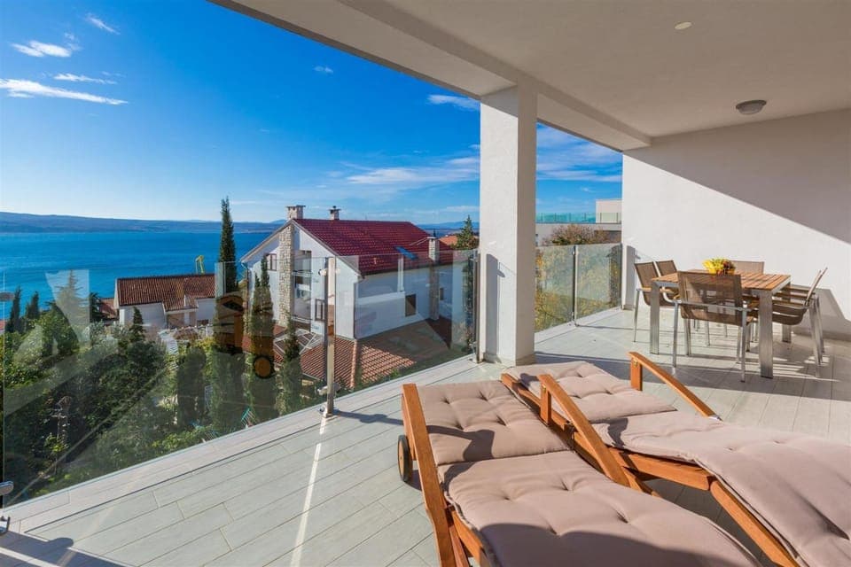 Balcony/Terrace, Seating area, Sea view