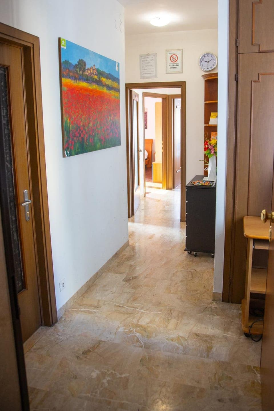Living room, Inner courtyard view