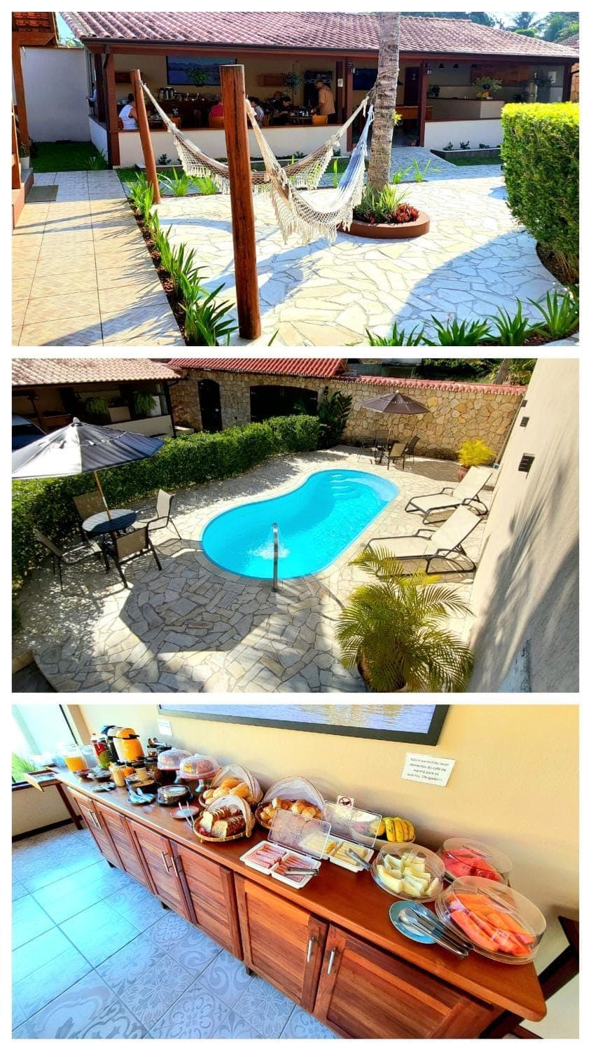 Day, View (from property/room), Dining area, Food, Pool view, Swimming pool