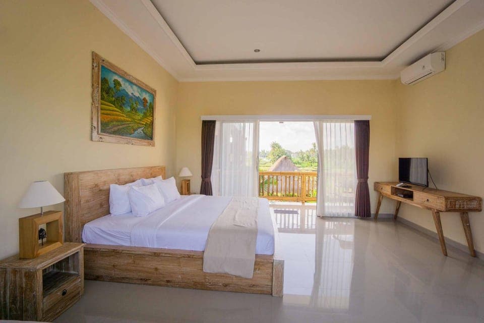 Bedroom, Garden view