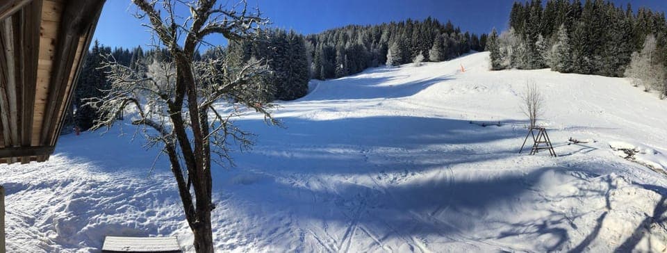 Natural landscape, Winter, Mountain view