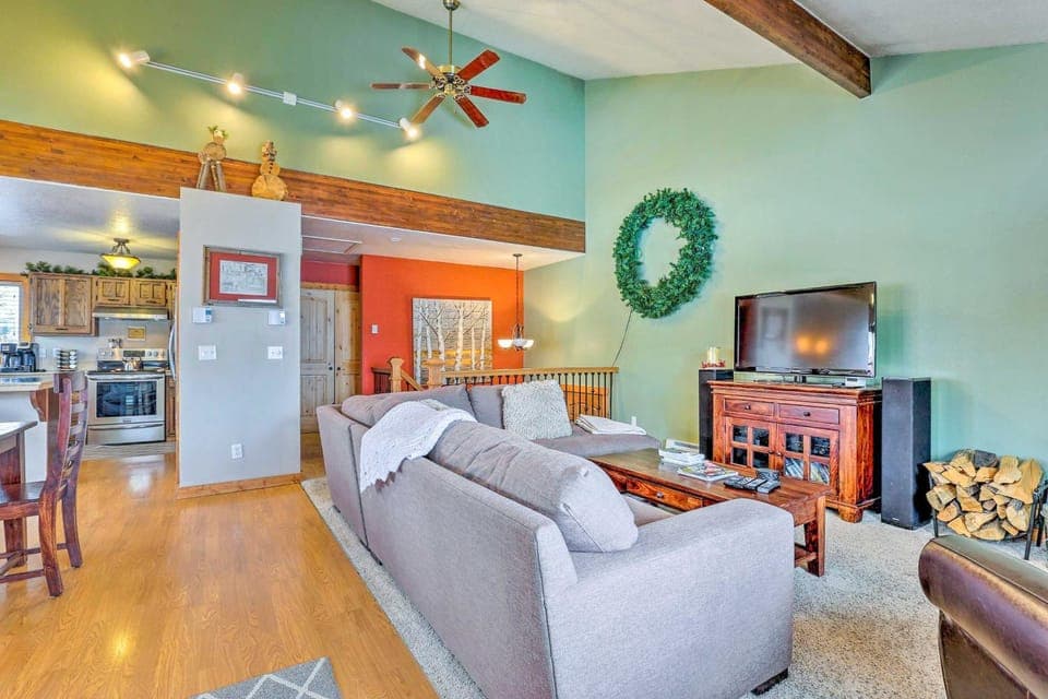 Silverthorne Ski Base w/ Mtn Views: Walk to Trails House in Silverthorne