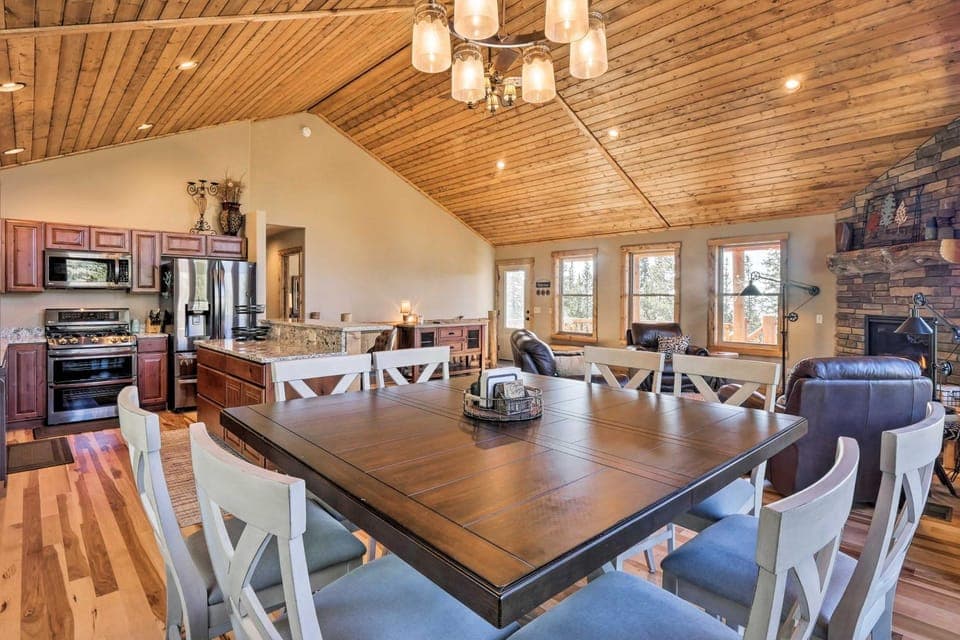 Fairplay Cabin w/ Wraparound Deck & Mountain Views Cabin in Park County