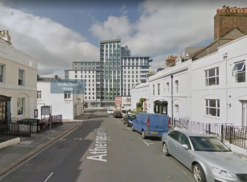 Property building, Street view