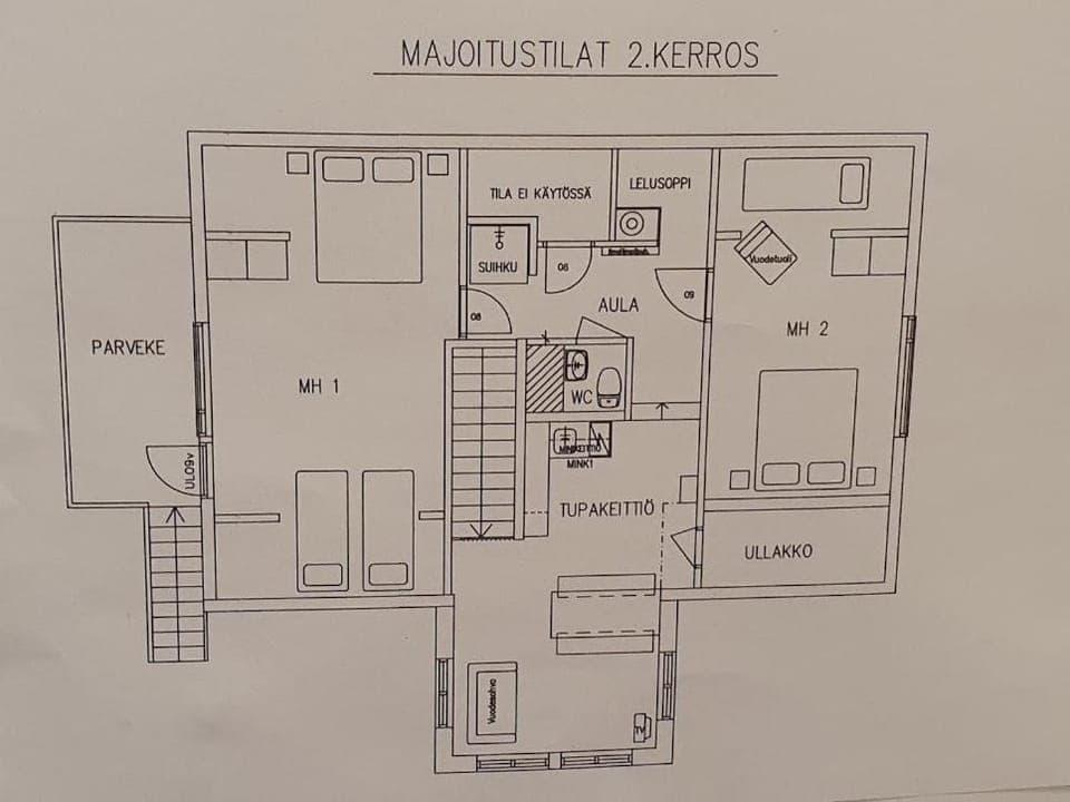 TOIVONNIEMEN KOTIMAJOITUS Vacation rental in Finland