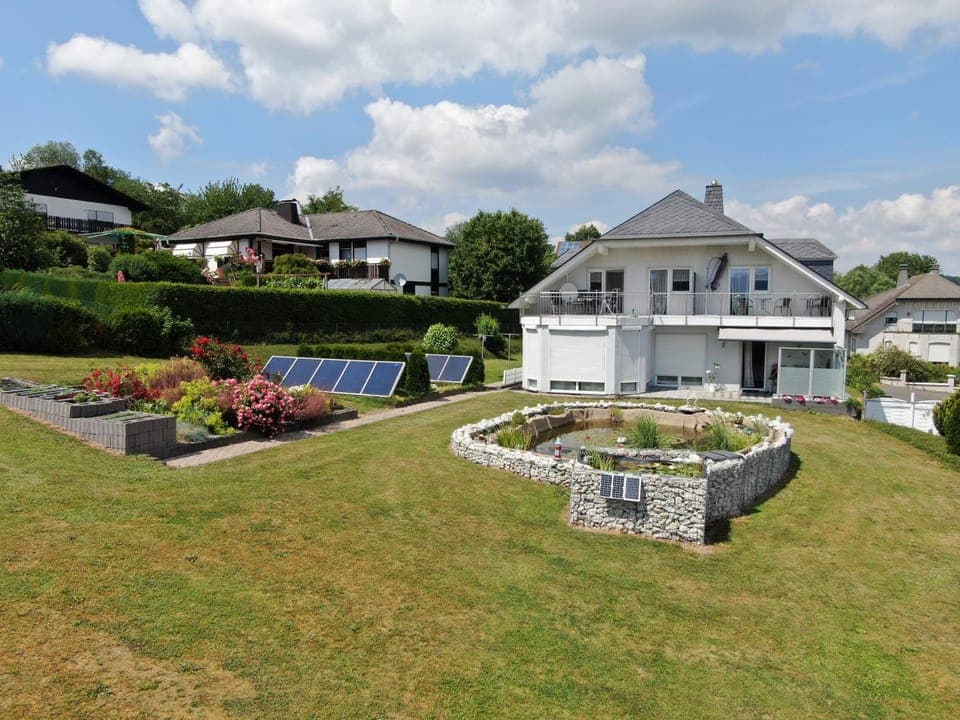 Property building, Garden, Garden view