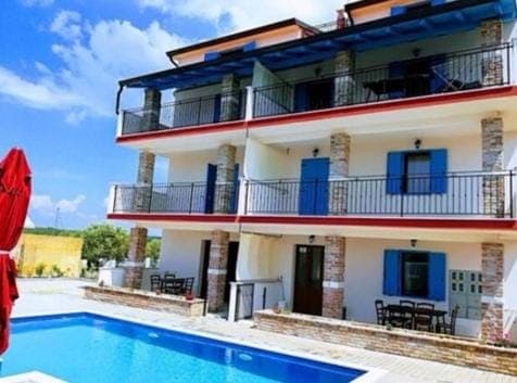 Property building, Pool view, Swimming pool, Swimming pool