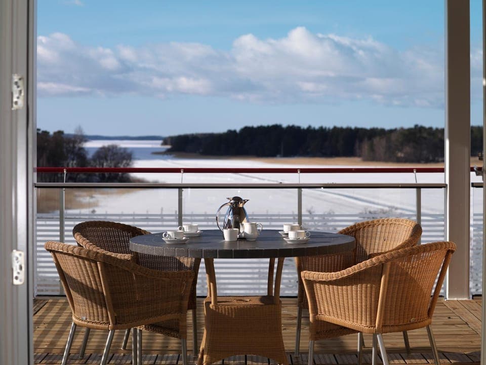 Winter, Balcony/Terrace, Sea view
