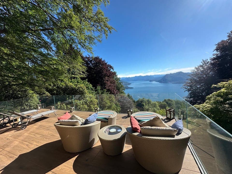 Balcony/Terrace, Lake view, Mountain view