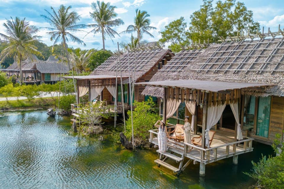 Natural landscape, Garden view, River view