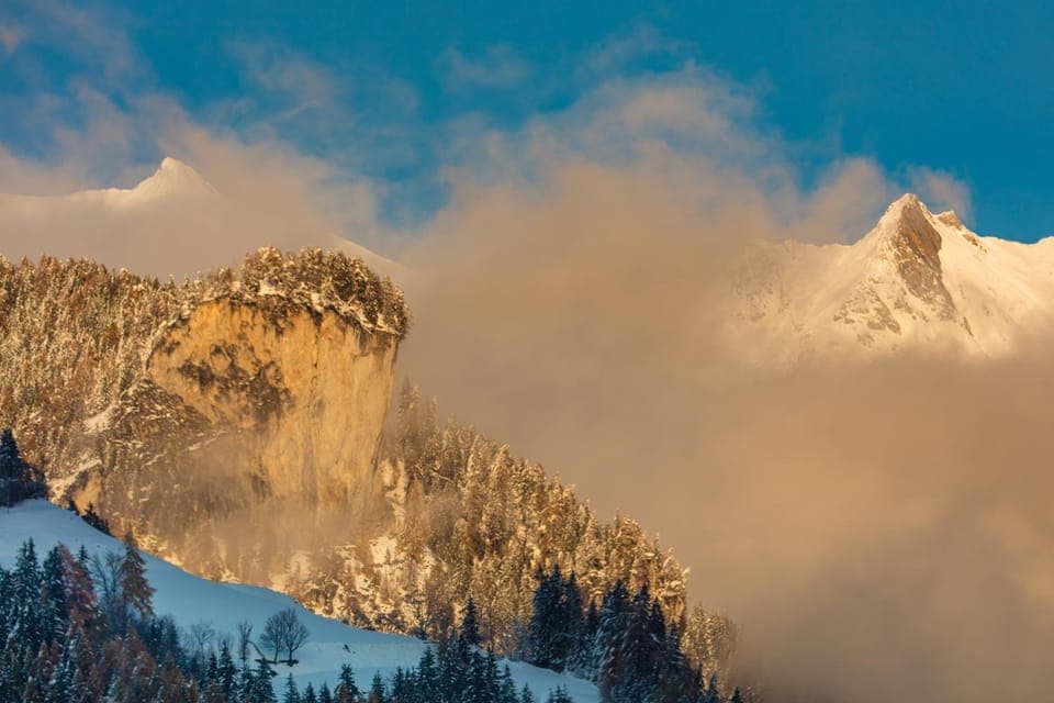 Natural landscape, Mountain view