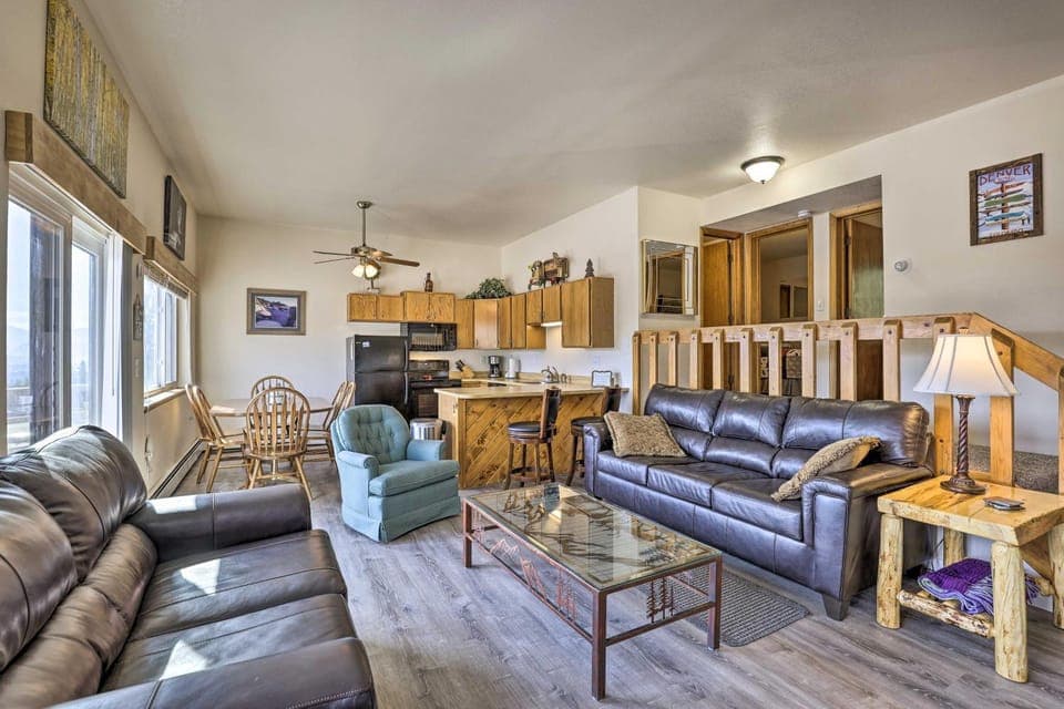 Silverthorne Condo w/ Views ~ 11 Mi to Ski Slopes House in Wildernest
