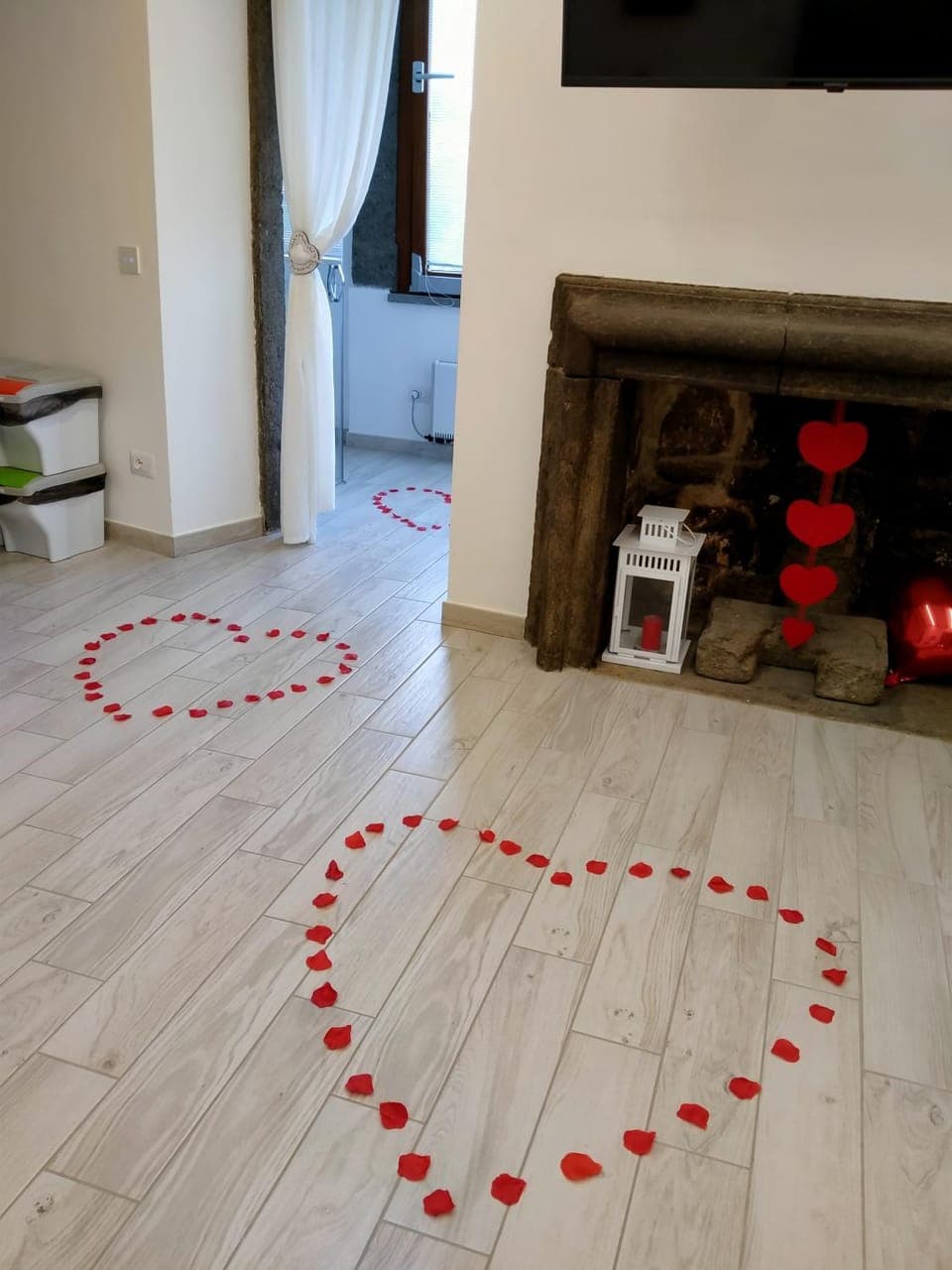 Living room, flat iron