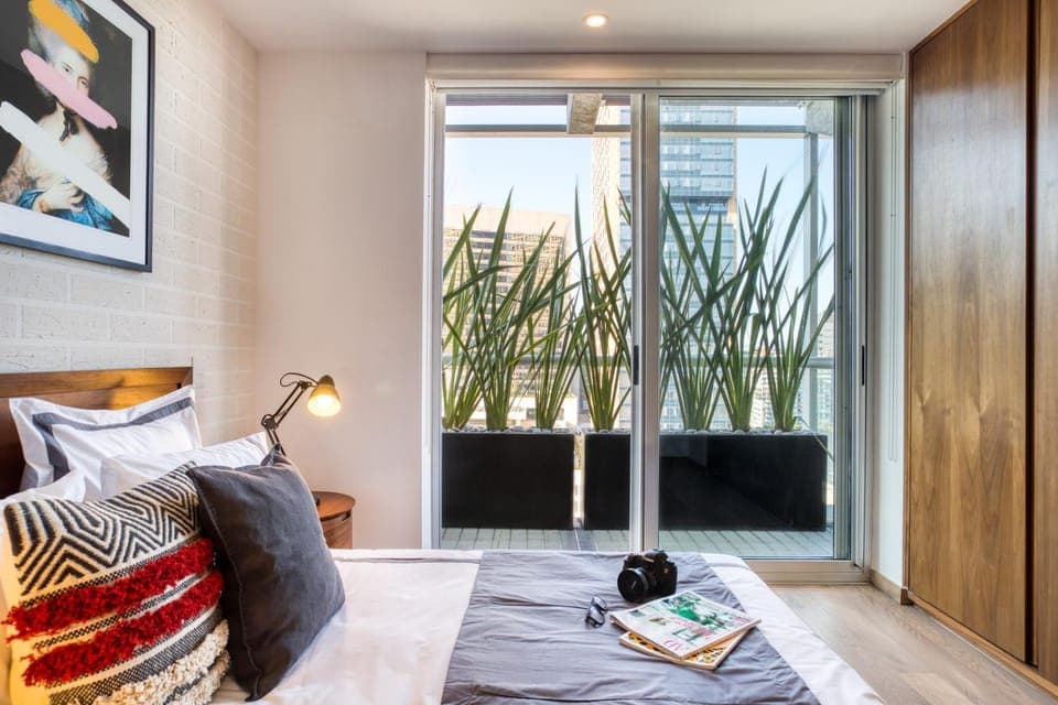 Bed, Balcony/Terrace, Bedroom