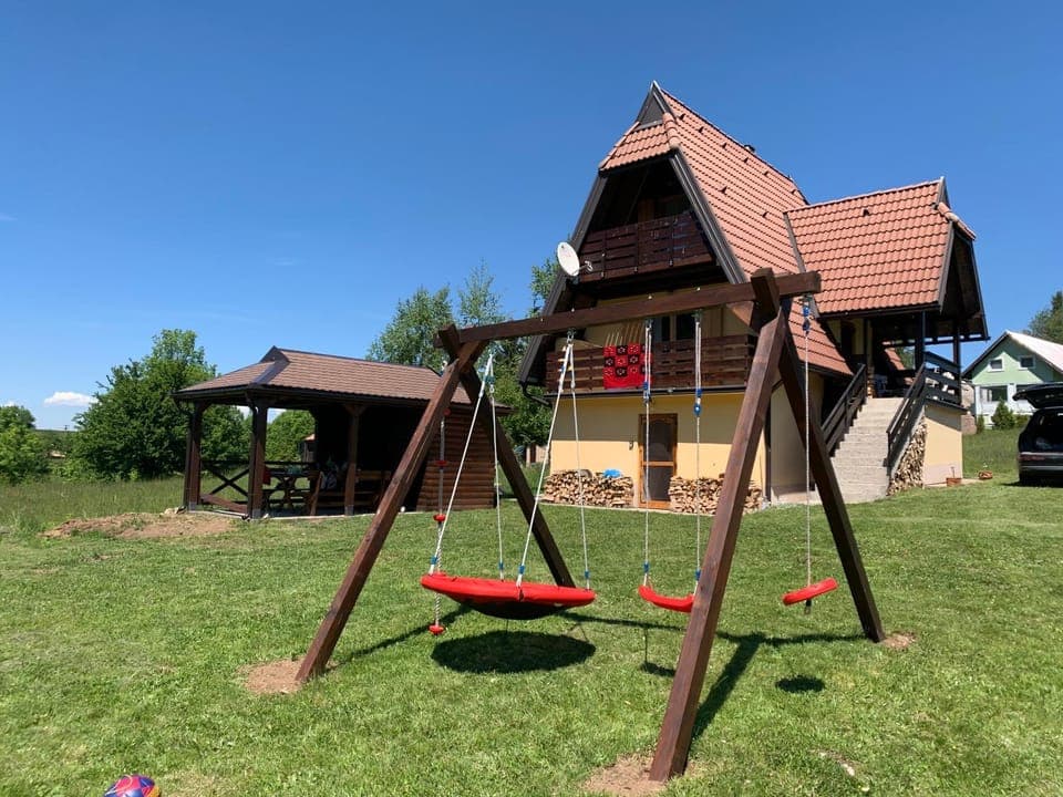 Spring, Natural landscape, Children play ground