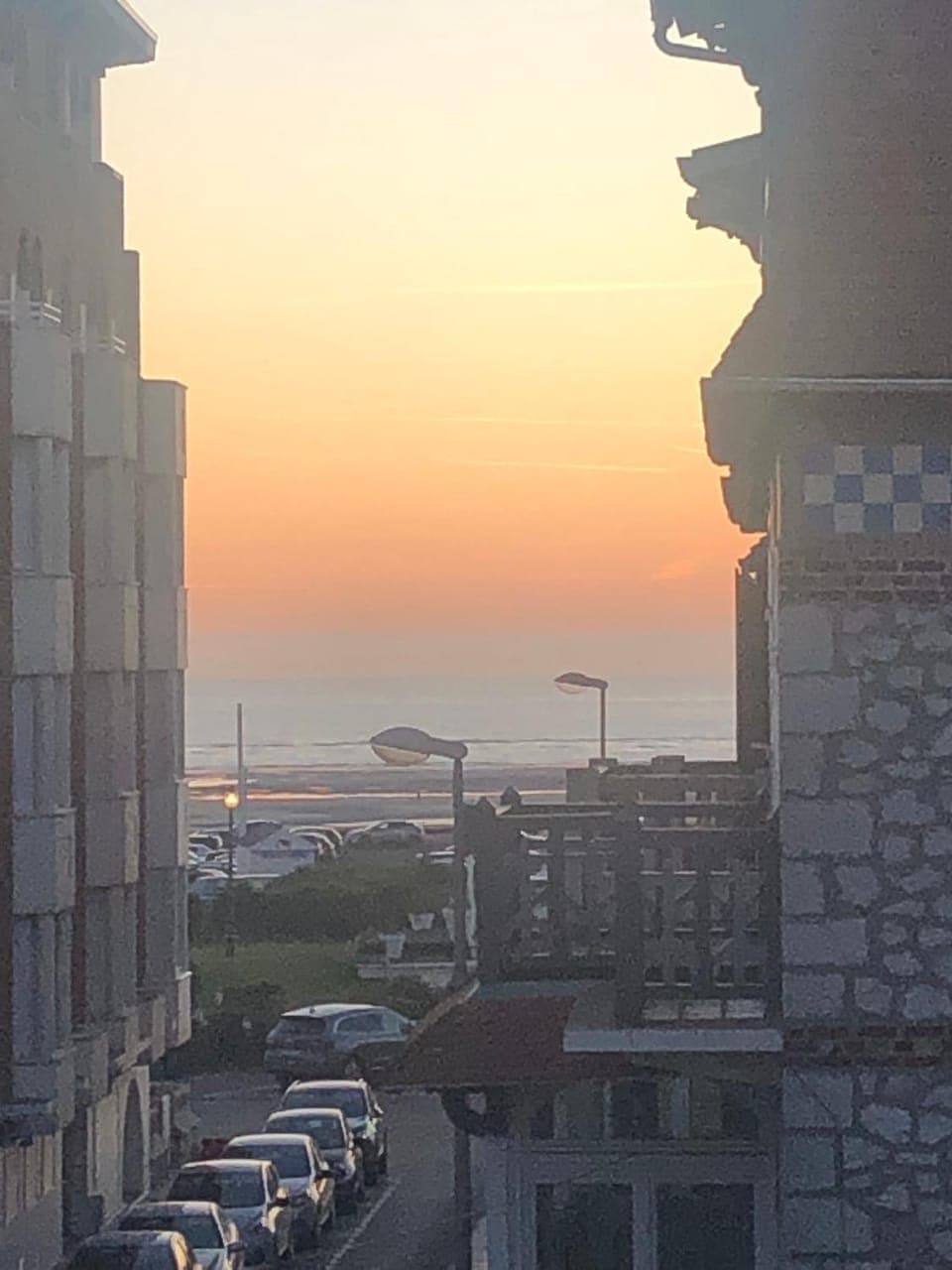 Sea view, Sunset