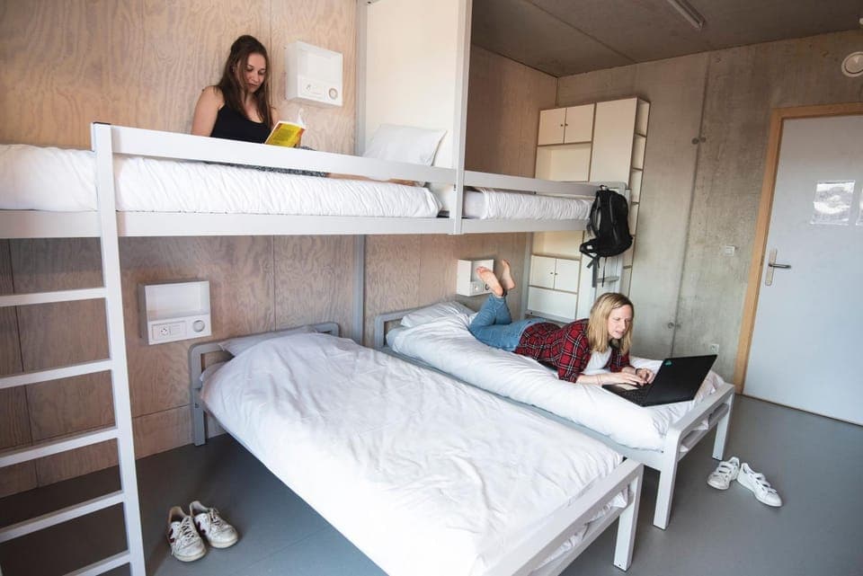 Photo of the whole room, Bedroom, bunk bed