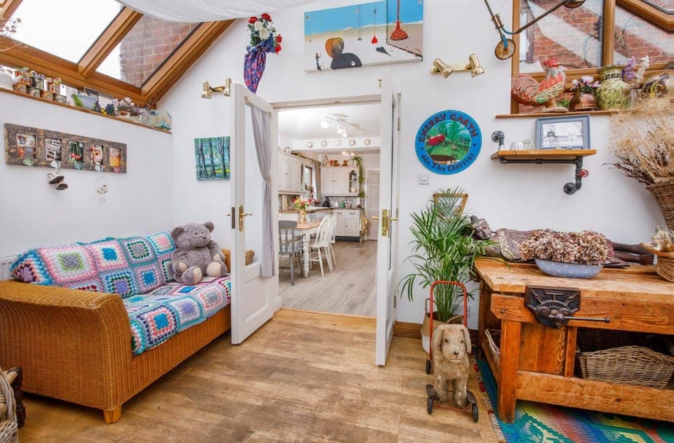 Seating area, Garden view