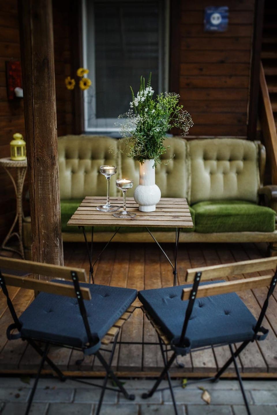 Patio, Balcony/Terrace, Seating area, Inner courtyard view