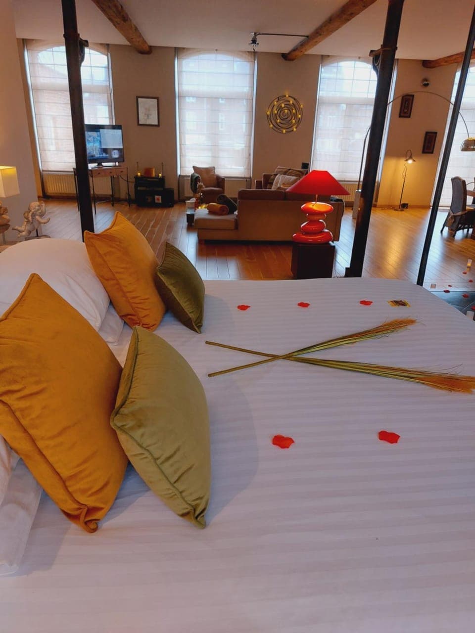 Living room, Bedroom