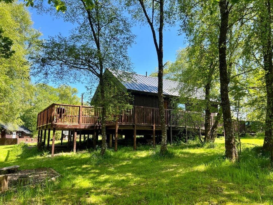 Property building, Garden view