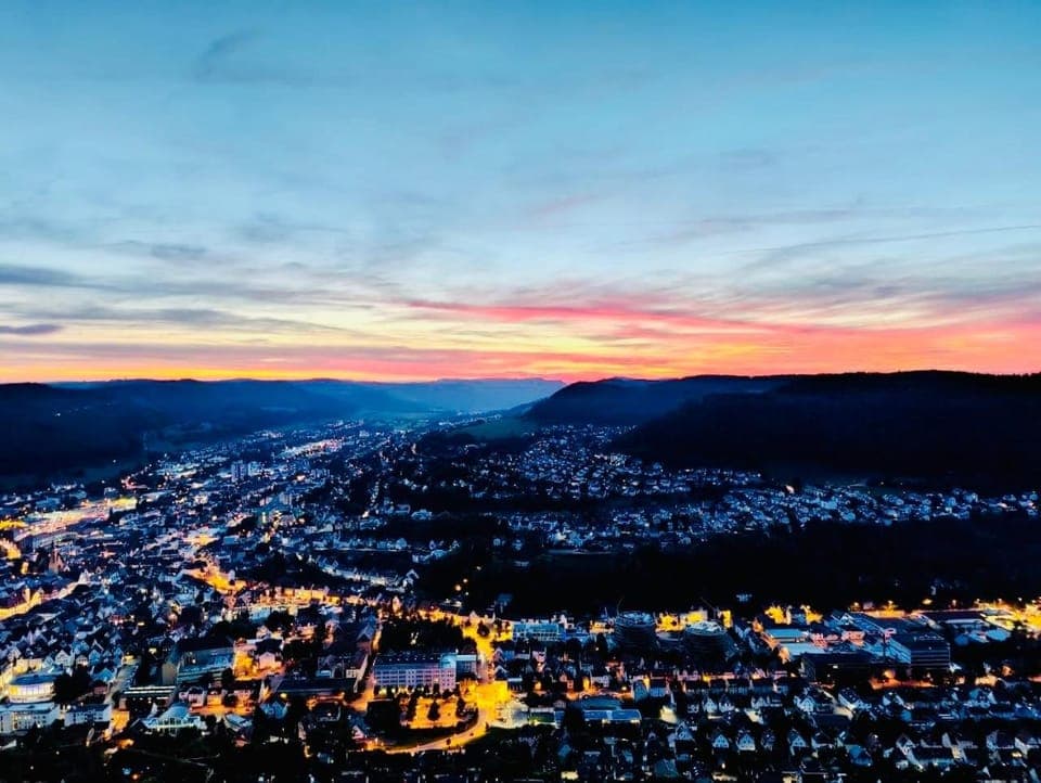 Nearby landmark, City view, Mountain view