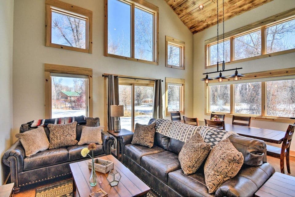 Riverfront Home w/ BBQ: 2 Mi to Downtown Gunnison! House in Colorado