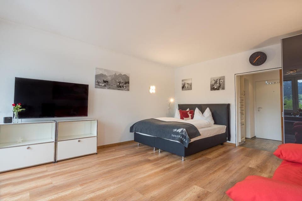 Bed, TV and multimedia