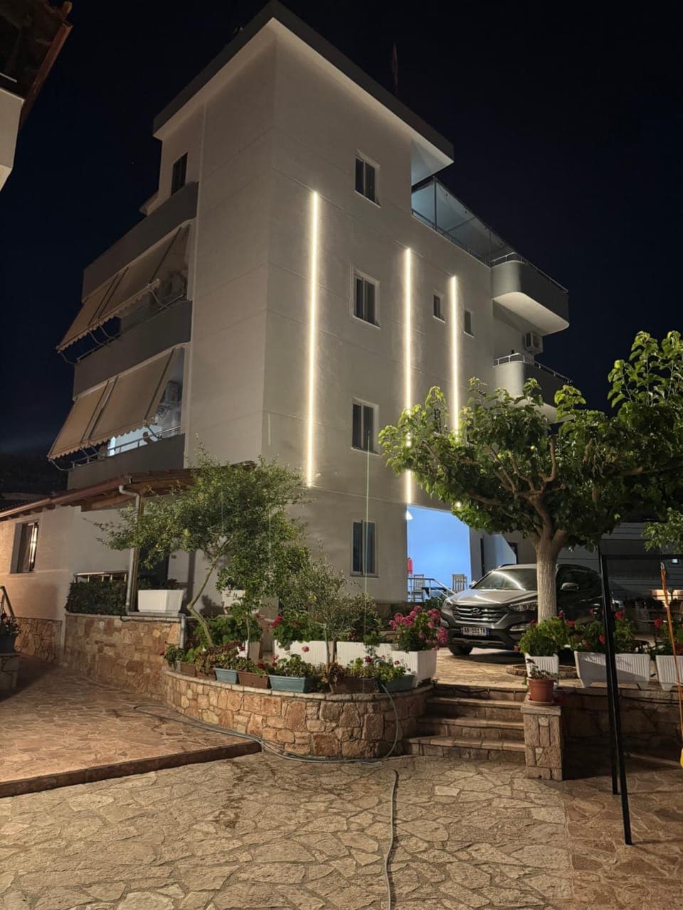 Property building, Night