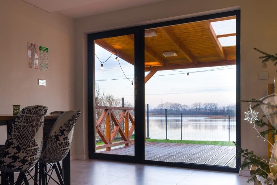 Property building, Living room, Lake view, Lake view