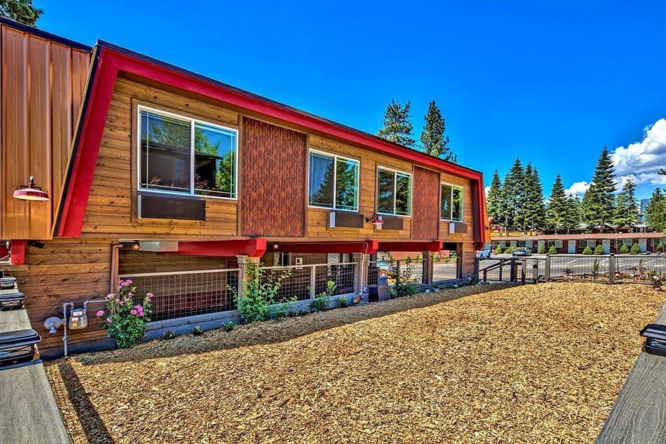 Property building, Patio