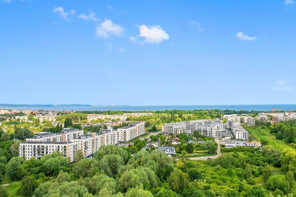 Nearby landmark, Day, Natural landscape, City view, Sea view