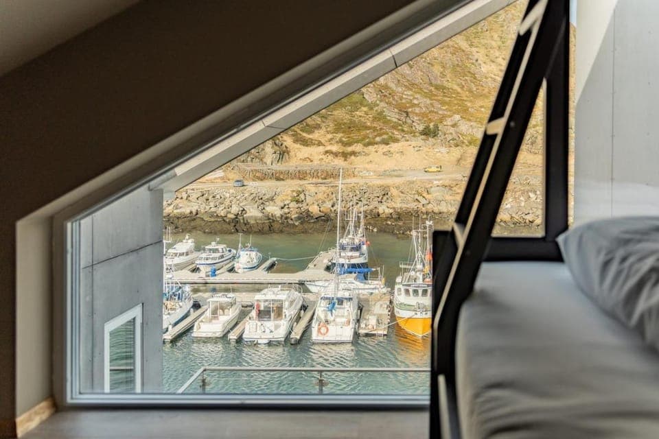 Villa Lofoten balcony view Apartment in Lofoten
