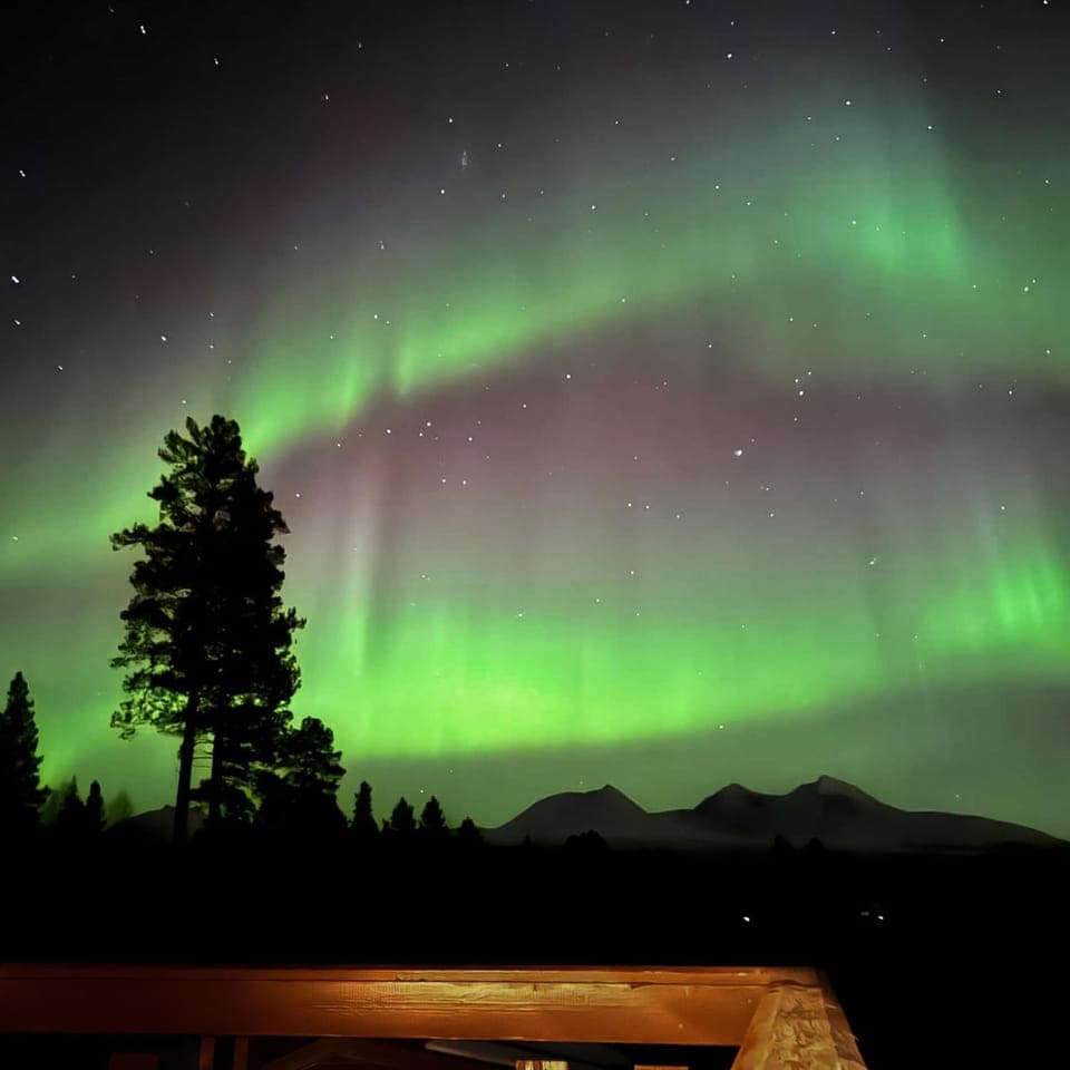 Nearby landmark, Night, Natural landscape, Winter, View (from property/room)