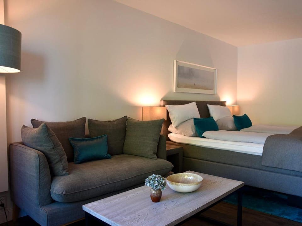 Living room, Seating area, Bedroom