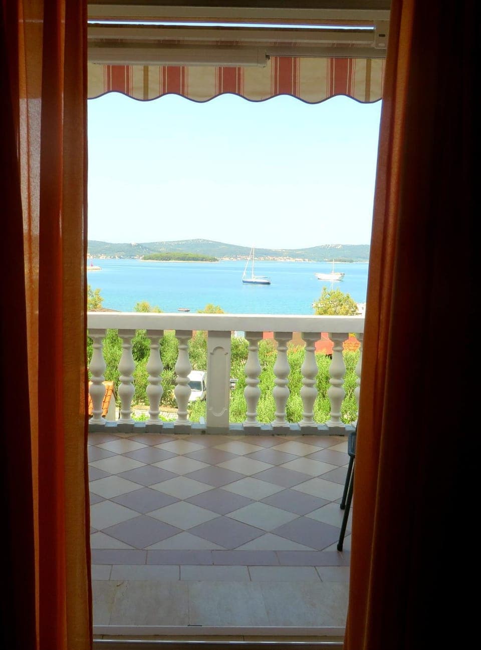 Natural landscape, Balcony/Terrace, Sea view