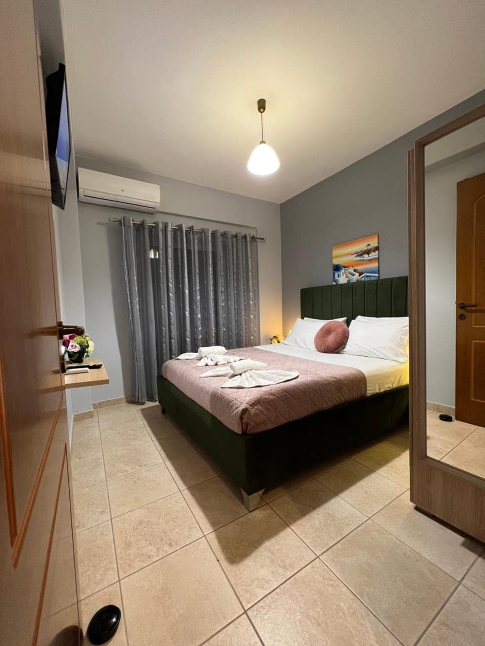 Bed, Bedroom, wardrobe