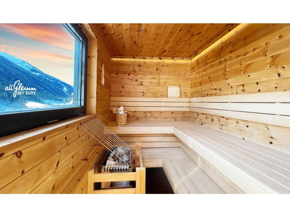 Sauna, Mountain view