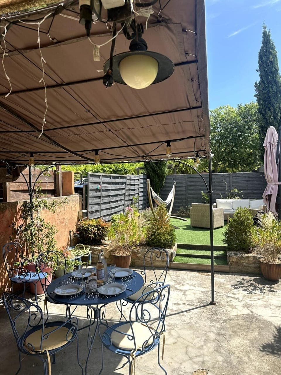 Patio, Garden, Garden, Balcony/Terrace, Garden view