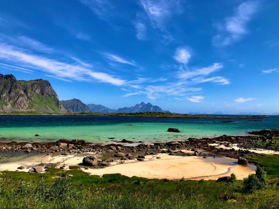 Natural landscape, Beach, Hiking, Sea view
