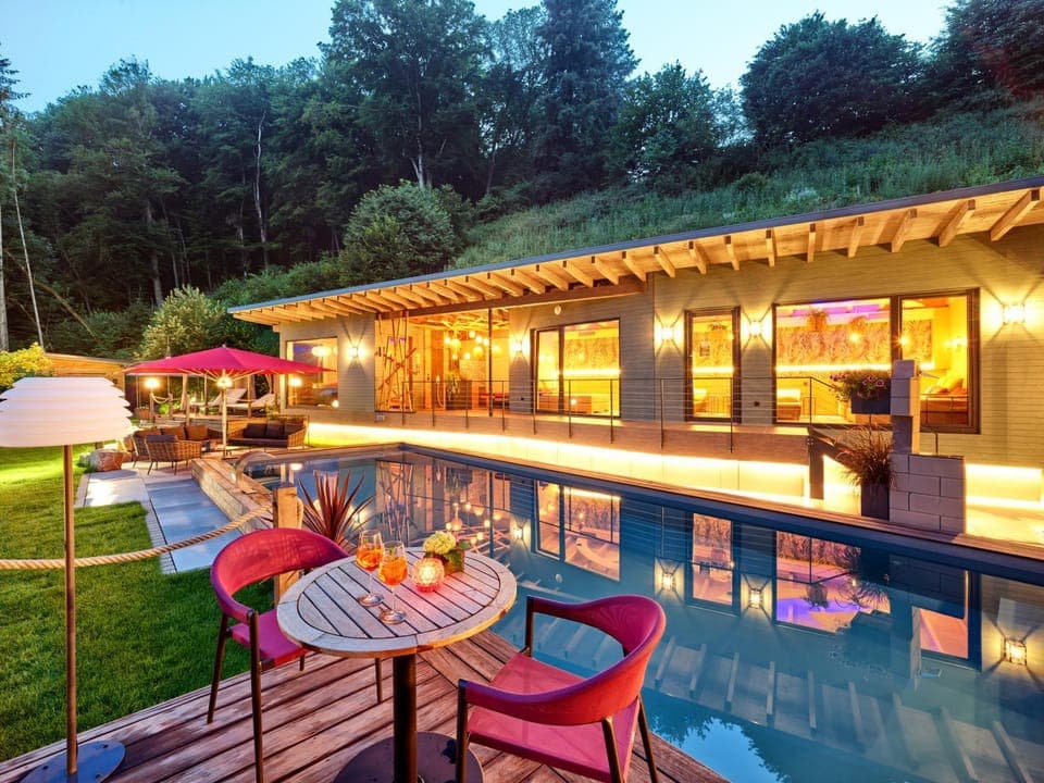 Garden, Sauna, Spa and wellness centre/facilities, Swimming pool