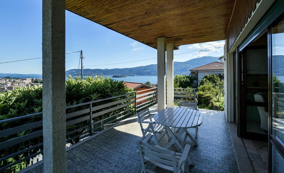Property building, Day, Natural landscape, View (from property/room), Balcony/Terrace, Dining area, Mountain view