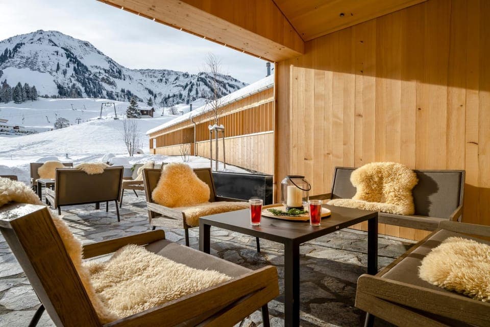 Sauna, Steam room, Spa and wellness centre/facilities, Mountain view