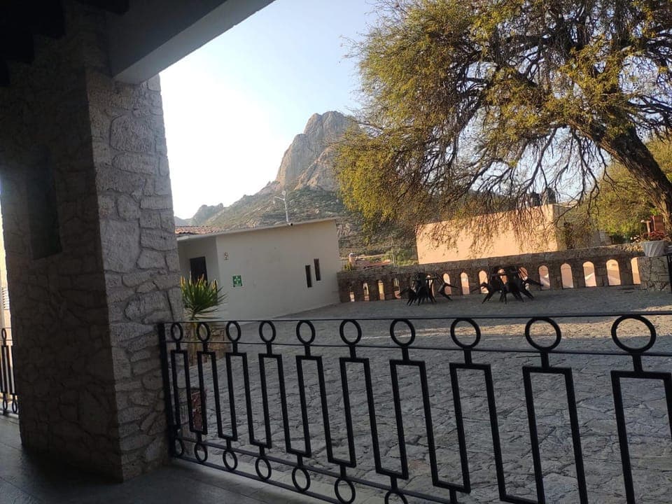 Landmark view, Inner courtyard view