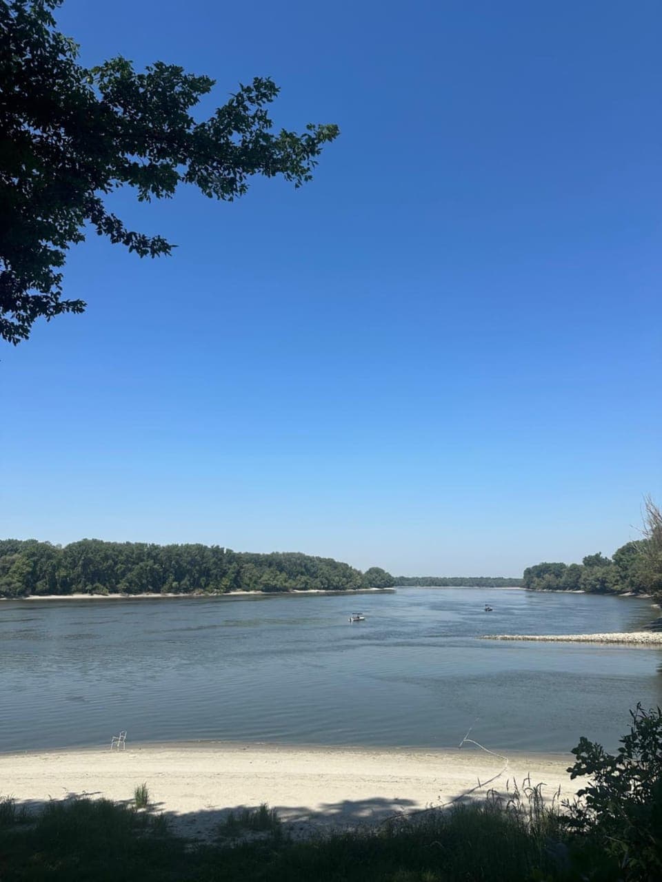 Natural landscape, Beach, River view